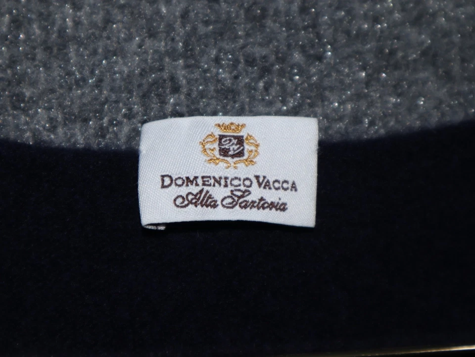 Domenico Vacca Shirt Women Small Blue 100% Cashmere Tank Top Scoop Neck EUC - Image 3 of 4