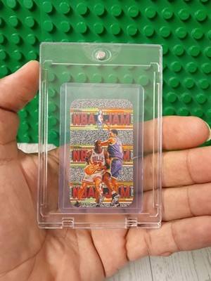 1999 NBA Jam Acclaim Michael Jordan Kobe Bryant Mini Holo Refractor Tobacco Card
