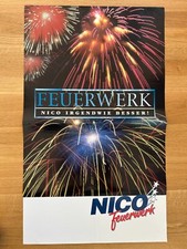 NICO Feuerwerk Poster Plakat