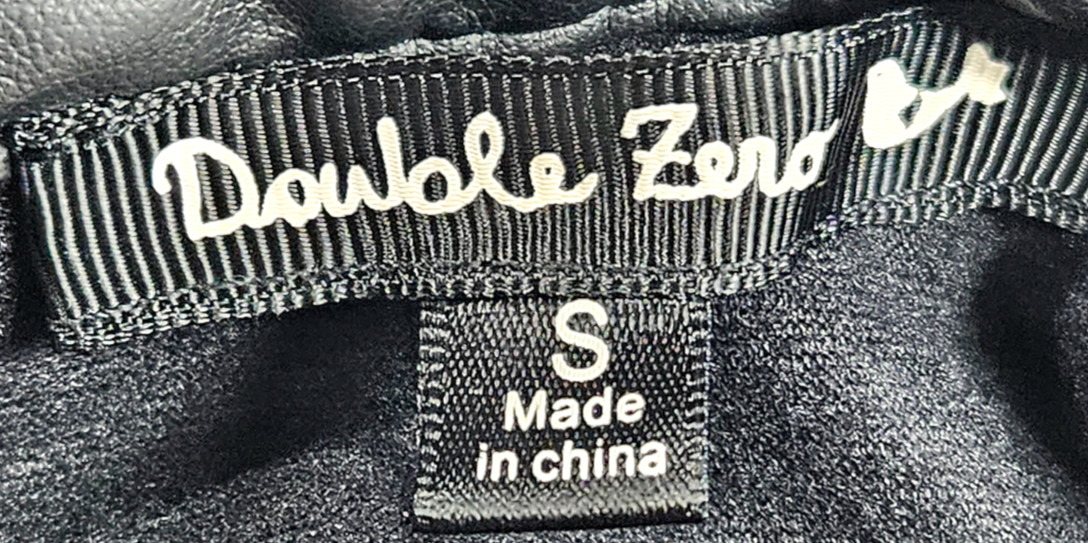 Double Zero Blouse Size Small Beige Colorblock Sh… - image 12