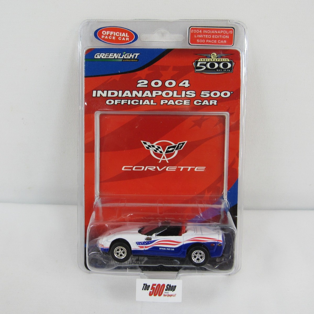 2004 Indy 500 Pace Car Chevrolet Corvette Convertible 1:64 Diecast GreenLight 2004 Indy 500 Pace Car Chevrolet Corvette Convertible 1:64 Diecast GreenLight