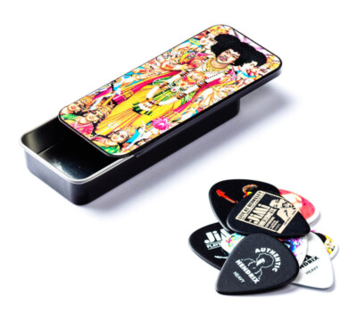 Dunlop JH-PT02M Jimi Hendrix - Bold as Love - Sammlerbox mit 12 Plektren