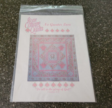 No Greater Love Quilt Pattern Rose Cottage Quilts Basket Floral UNCUT