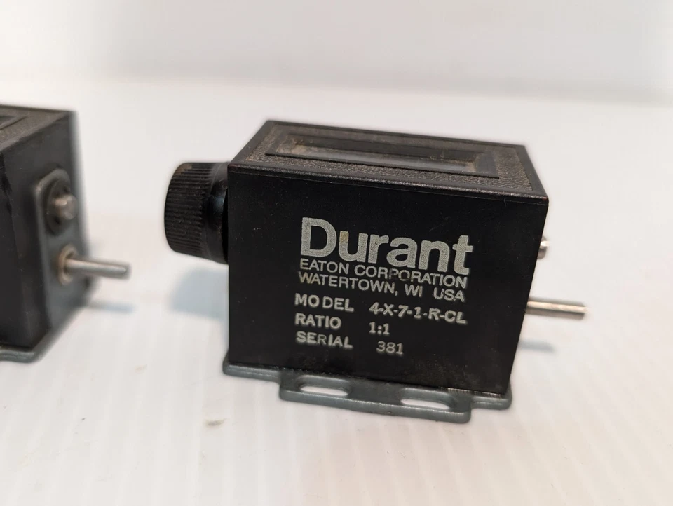 Eaton 4-X-7-1-R-CL Electromechanical Counter, 1:1 Ratio, 4-Digit - Image 2 of 4