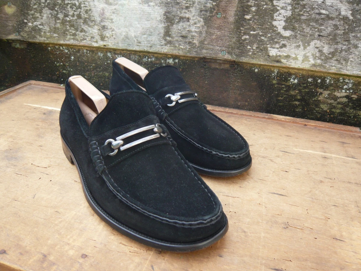 Cheaney clearance suede loafers
