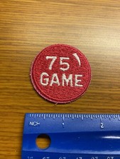 75 Game Vintage Round Bowling Patch