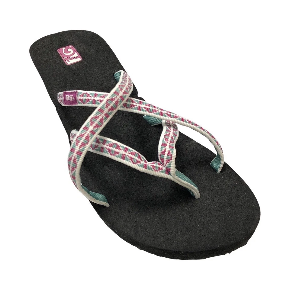 Sandalias para mujer Teva Mandalyn Wedge Ola Mush Wonders magenta 1000099 Foto 2 de 4