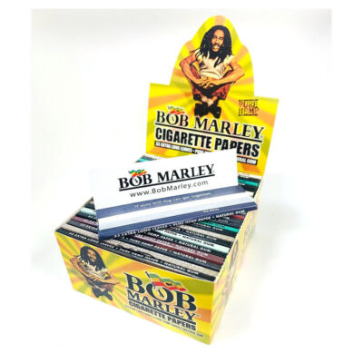 Bob Marley King Size Pure Hemp Paper Smoking Rolling Papers