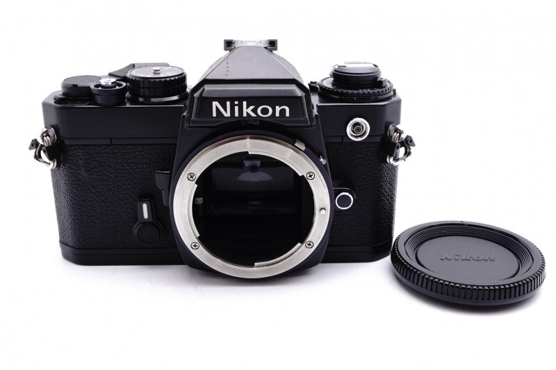 Excellent++ Nikon FE Black 35mm SLR Film Camera From Japan 159554