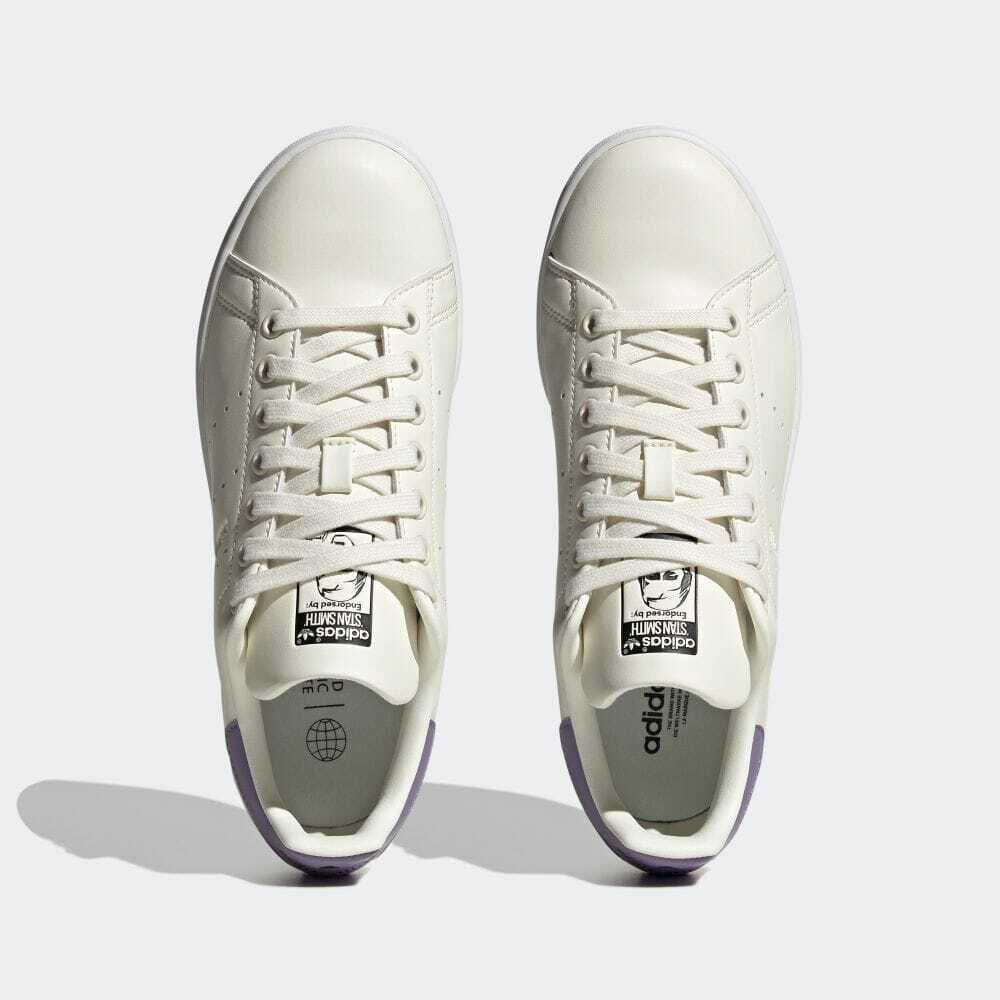 Stan Smith Old School adidas White Leather Sneakers Size 11.5m New! adidas Originals - Stan Smith in Cloud White, Core White and  main image 2
