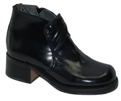 Shellys London Made in England Old School Ankle Boot Birmingham Black  Shelly2