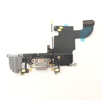 ORIGINAL iPhone 6s Dock Connector USB Audio Jack Mikrofon Antenne schwarz
