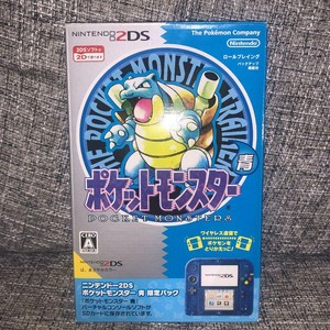 Nintendo 2ds Pokemon Blu Centro Conservare Limitata Confezione Usato Japan F S Ebay