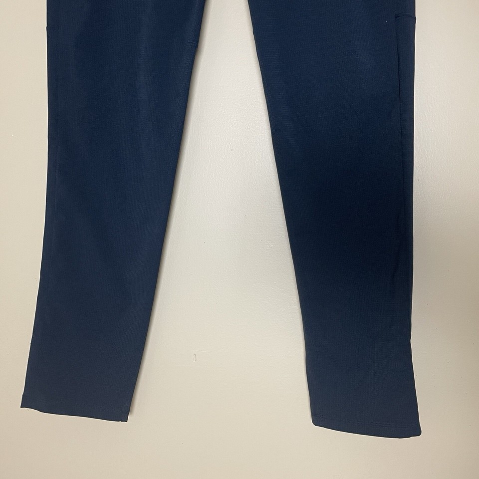 Lululemon Commission Pants Men's Size 30 Blue Warpstreme Slim Fit