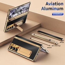For Samsung Galaxy Z Fold 7 6 Hinge Protection Screen Case Stand Cover Stylus