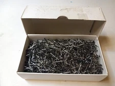 Lot Of 5000 Prym Dritz Black Plastic Ball Head Pins Size 1" Long 383200