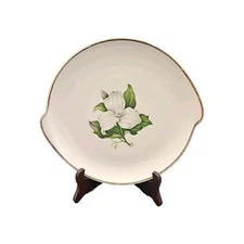 Vintage American Limoges Glamour Trillium G410 Cake Plate Serving Platter 10"