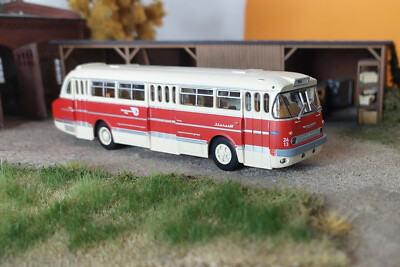 Brekina MCZ 03-390 Ikarus 66 3-Türer VEB Kraftverkehr Pirna Wagen 24/13 1:87 NEU