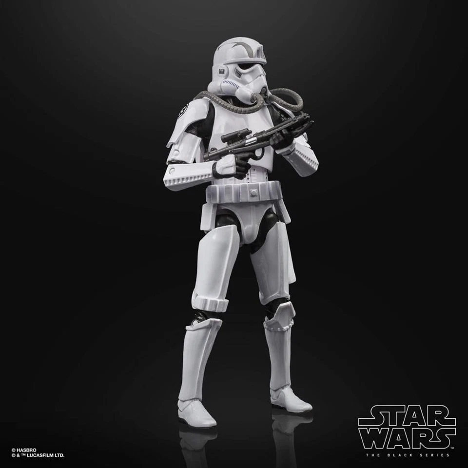 Figura de juego Star Wars Battlefront II Imperial Rocket Trooper serie negra Foto 4 de 4