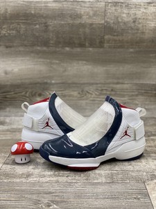 jordan 19 red and white