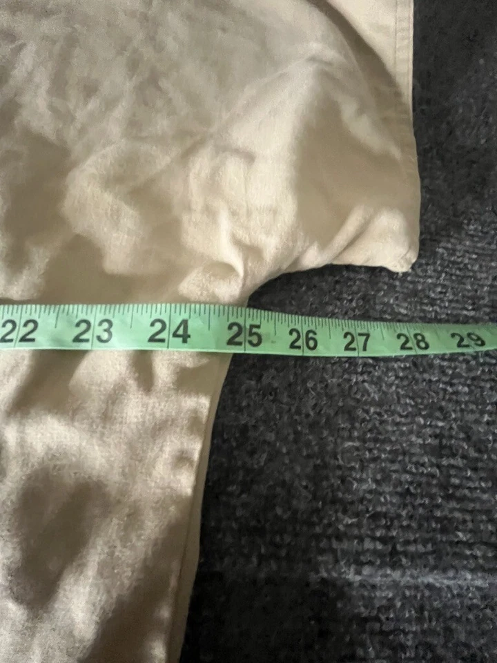 srubs set size large average unisex tan beige khaki workwear nurse ER physican - Image 3 of 4