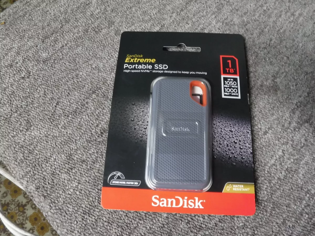 NEW* SanDisk Extreme Portable 1TB External USB-C NVMe SSD