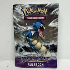Pokemon Diamond and Pearl Card List and Rule Book.