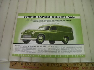 commer van for sale ebay