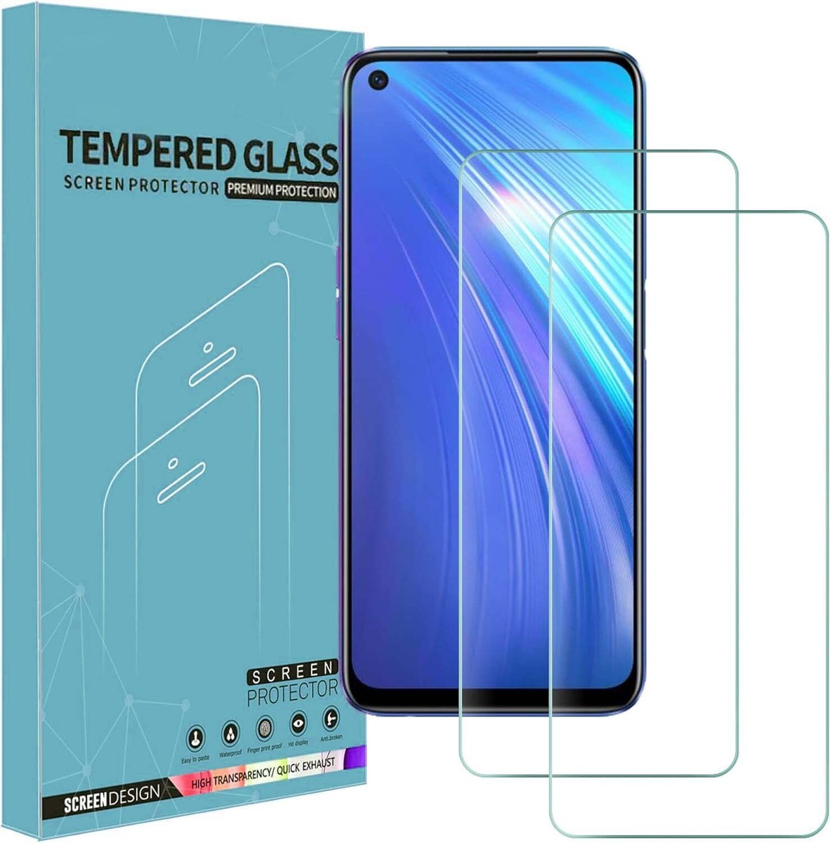 Glass Screen Realme 6i Tempered Glass Tempered Glass Realme 6i
