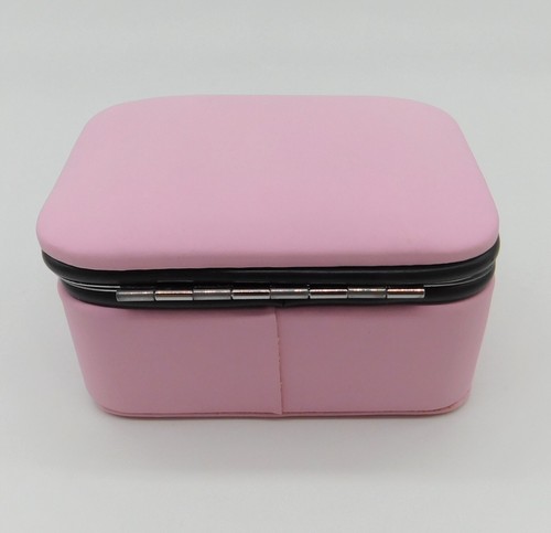 Rosa Mini Schmuck Box Reisen Brandneu - Bild 6 von 6