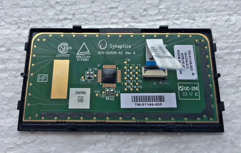 Panel táctil Clevo W255EU W240EU W250EU W270EU RM 320 310 con cable TM-01146-003 Foto 2 de 2