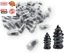 60PCS Tire Repair Nails, Car Vacuum Tire Repair Rubber Nail Kit, Self-Service Ru