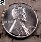 1943-D Steel Lincoln Wheat Penny Cent ~ Gem BU