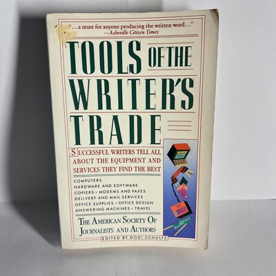 Tools Of The Writer s Trade ASJA by Dodi Schultz First Edition 1990 Vintage Book