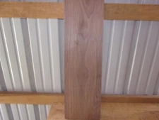 1 PC WALNUT LUMBER WOOD KILN DRIED BOARD 26 1/4"X 8 1/8"X 1   1/16" LOT 1460V