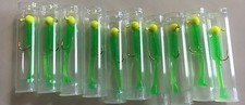 NEW CUBBY MIni-Mite 1/32oz Jig 20PK REFILL Yellow/Green 1404