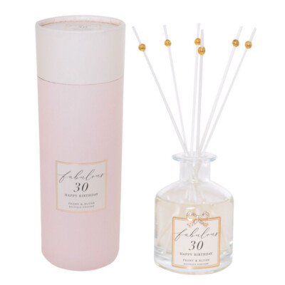 Reed Diffuser Jewelled Fabulous 30 Happy Birthday, Gibson Gifts 20856 ...