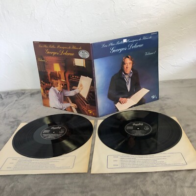 LES PLUS BELLES MUSIQUES DE FILMS DE Georges Delerue 2xLP Barclay Records (SK38)