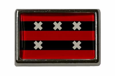 Pin Ouder-Amstel (Niederlande) Flaggenpin Anstecknadel Fahne Flagge