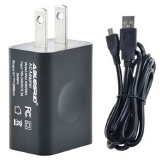 Wall charger AC Adapter USB cable for PANASONIC LUMIX DMC ZS20 digital camera
