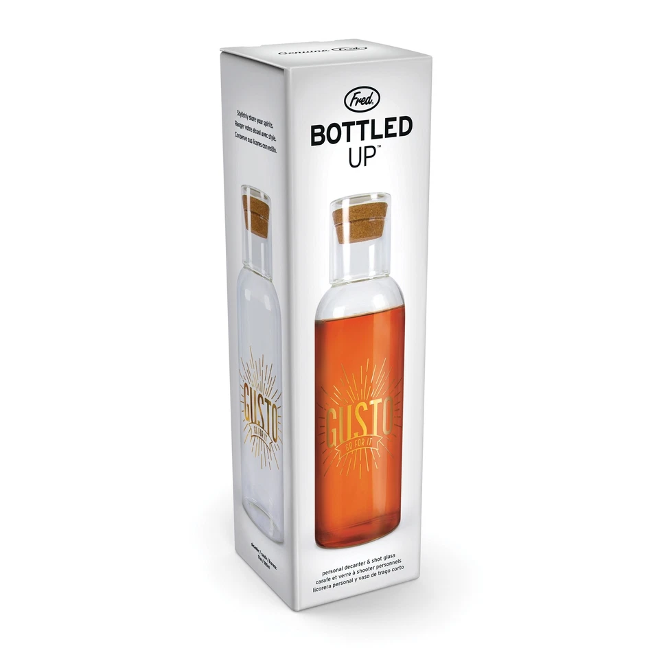Jarra personal Fred embotellada y vaso de chupito, Gusto Foto 3 de 4