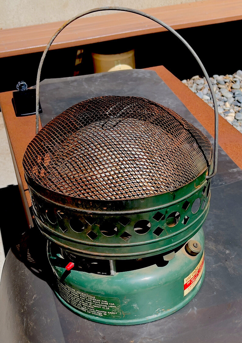 Vintage Coleman Catalytic Heater 3500-5000 BTU Model 512-700