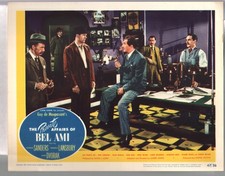 Private Affairs Of Bel Ami-Lobby Card-1947-George Sanders-Angela Lansbury