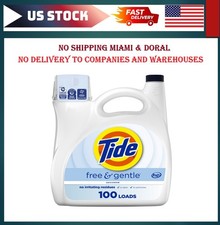 Tide Free & Gentle Laundry Detergent Liquid, 132 fl oz, 100 Loads 0.20 per gallon