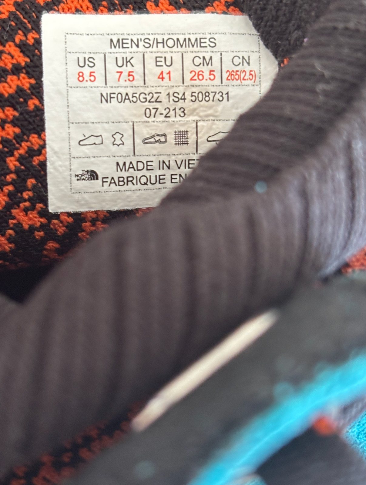 The North Face Back to Berkeley III Waterproof Boots Teal Blue Sz 8.5 No Box New thumbnail 4