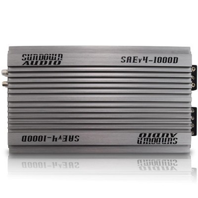 Sundown Audio SAEV4-1000D Monoblock 1000 Watt RMS 1-Ohm Stable Class-D Amplifier