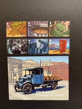 Jersey 2021 - Brewing Stamp Set & Miniature Sheet U/M