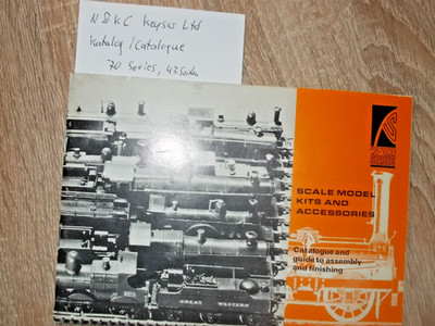Katalog 00: N & KC Keyser Ltd. ''Series 70'', Bausätze Modellbahn!