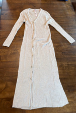 Victoria's Secret-Driftwood Knit Cardigan Dress-Size Medium-NWT