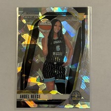 2024 Panini WNBA Prizm  Angel Reese variation RC silver cracked ice prizm